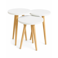  Hanah Home fészekasztal szett (3 részes), fehér Ck152Ck bútor