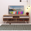  Hanah Home Glasgow TV állvány, tölgy/fehér