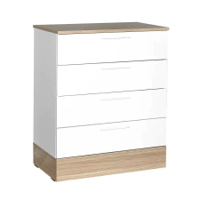 Hanah Home Komód Tölgyfehér Sfn-840-Mb-1 bútor