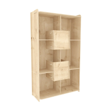  Hanah Home Könyvespolc Oak Pana - Tölgy bútor