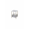  Hanah Home Lerakóasztal Fehér Fekete Pk-0026