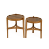  Hanah Home Nesting Table (2 Pieces) Walnut Ren 2 - Walnut v2
