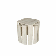  Hanah Home Nesting Table (3 Pieces) Travertine Azra - Travertine bútor