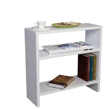  Hanah Home Side Table White Silvanus - White bútor