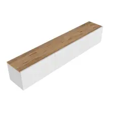  Hanah Home TV állvány Fehér Atlantic Pine West - Fehér, Atlantic Pine bútor