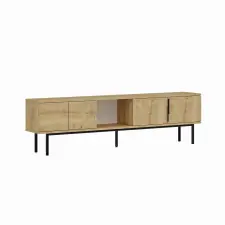  Hanah Home TV állvány Sapphire Oak Ramsey - Sapphire Oak bútor