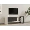  Hanah Home TV Stand Anthracite White Funda