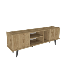 Hanah Home TV Stand Oud Oak Ekvador - Oud Oak bútor