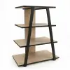  Hanah Home TV Stand Sapphire Oak Black Lyno - Sapphire Oak, Black