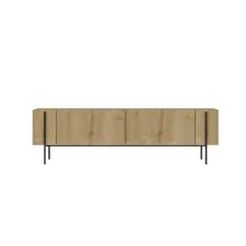  Hanah Home TV Stand Sapphire Oak Herman - Sapphire Oak bútor