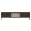  Hanah Home TV Stand Walnut Paye - Walnut