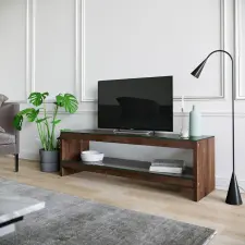 Hanah Home TV Stand Walnut TV300 bútor