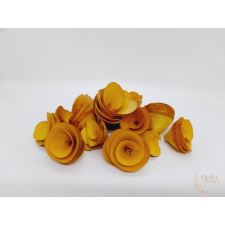  Háncsvirág - kicsi - sárga dekorációs kellék