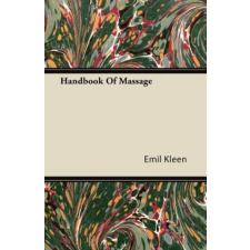  Handbook Of Massage – Emil Kleen idegen nyelvű könyv