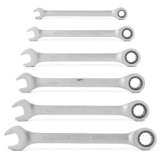 Handy (10852) racsnis csillag-villáskulcs készlet 6 db-os villáskulcs
