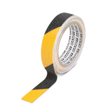 Handy Ragasztószalag - csúszásmentes - 5 m x 25 mm - sárga / fekete (Ragasztószalag) ragasztószalag