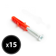 Handy Tipli + csavar - 8 x 40 mm - 15 db / csomag villanyszerelés