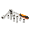 Handy Tools Handy dugókulcs készlet - 10857B (12 db-os, 1/2'', 10-24 mm)