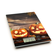 Handy Vog &amp; Arts design digitális konyhai mérleg Halloween tök- max 5kg - 57267R konyhai mérleg