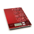 Handy Vog & Arts design digitális konyhai mérleg Karácsonyi piros - max 5kg - 57267N