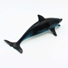 Hanggal ellátott figura Sqweekies kék delfin 23cm játékfigura