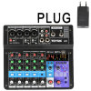  Hangkeverő konzol, Bluetooth csatlakozás, 48 V Phantom Power bemenet, A6-EU