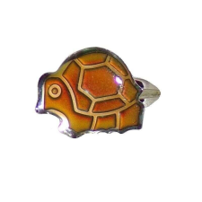  Hangulat színváltós teknősbéka gyűrű gyűrű