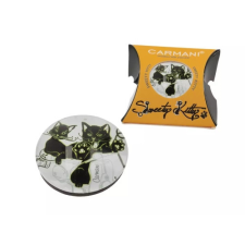 Hanipol Carmani Hűtőmágnes 3cm,fekete macskák hűtőmágnes