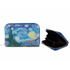 Hanipol Carmani Műbőr pénztárca 14,5x9,5x2,7cm,Van Gogh:Csillagos éj pénztárca