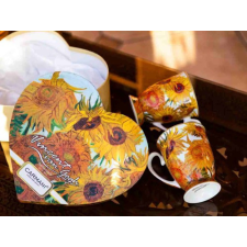 Hanipol Carmani Porcelán lábasbögre szett 2db-os,280ml,Van Gogh:Napraforgók bögrék, csészék