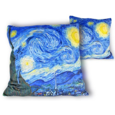 Hanipol Díszpárna 45x45 cm - Van Gogh: csillagos éj lakástextília