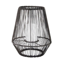  HANKO napelemes lámpa Rocklam fém-rattan (HK-SL018-8) kültéri világítás