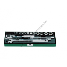 Hans 3/8 dugókulcs készlet 17 részes 3617M dugókulcs