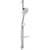 Hansa Hansaviva 76,6 cm-es rudas zuhanygarnitúra 125 cm-es gégecsővel,szappantartóval,króm 44160210