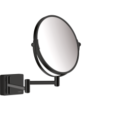 Hansgrohe AddStoris Borotválkozótükör matt fekete 41791670 fürdőszoba kiegészítő