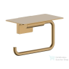 Hansgrohe ADDSTORIS S polcos WC papír tartó, szálcsiszolt bronz 41789140