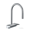 Hansgrohe AQUANO SELECT M81 3 jet 170 mosogató csaptelep kihúzható fejjel, króm 73837000