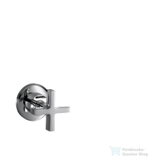 Hansgrohe AX Citterio Falsík alatti elzárószelep színkészlet keresztfogantyúval DN15/DN20, króm 39965000 csaptelep