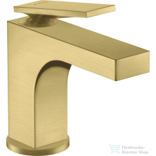 Hansgrohe AXOR CITTERIO 90 mosdó csaptelep automata leeresztővel,szálcsiszolt sárgaréz hatású 39022950 csaptelep