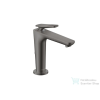 Hansgrohe AXOR CITTERIO C 125 hidegindításos mosdó csaptelep négyszög metszéses fogantyúval, nem zárható leeresztővel, polírozott fekete króm 49041330