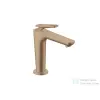 Hansgrohe AXOR CITTERIO C 125 hidegindításos mosdó csaptelep négyszög metszéses fogantyúval, nem zárható leeresztővel, szálcsiszolt vörös arany hatású 49041310