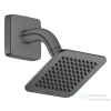 Hansgrohe AXOR CITTERIO C 12x12 cm-es 1 jet Ecosmart esőztető zuhanykarral, szálcsiszolt fekete króm 28810340
