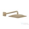 Hansgrohe AXOR CITTERIO C 27x27 cm-es fejzuhany zuhanykarral,szálcsiszolt bronz 28790140