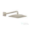 Hansgrohe AXOR CITTERIO C 27x27 cm-es fejzuhany zuhanykarral,szálcsiszolt nikkel 28790820