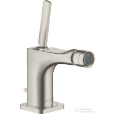 Hansgrohe AXOR Citterio E bidé csaptelep automata leeresztővel,rozsdamentes acél hatású 36120800 csaptelep