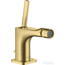 Hansgrohe AXOR Citterio E bidé csaptelep automata leeresztővel,szálcsiszolt sárgaréz hatású 36120950 csaptelep