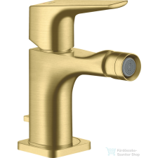 Hansgrohe AXOR Citterio E bidé csaptelep automata leeresztővel,szálcsiszolt sárgaréz hatású 36121950 csaptelep