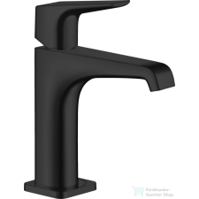 Hansgrohe AXOR CITTERIO E mosdó csaptelep nem zárható leeresztővel,matt fekete 36111670 csaptelep
