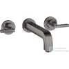 Hansgrohe AXOR Citterio falsík alatti mosdó csaptelep 22,2 cm-es kifolyóval,polírozott fekete króm 39147330