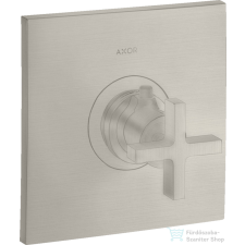 Hansgrohe AXOR Citterio Highlow falsík alatti termosztátos csaptelep,rozsdamentes acél hatású 39716800 csaptelep